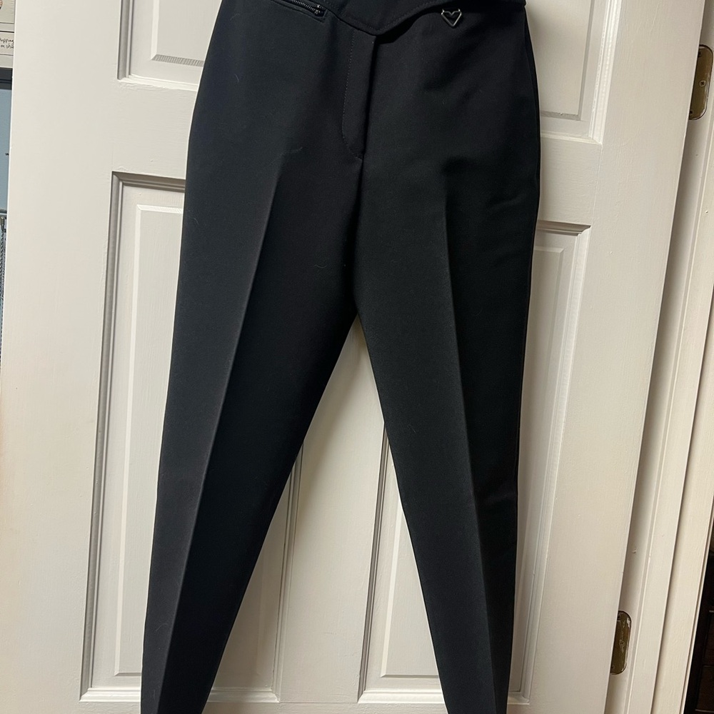 Obermeyer Classic Black Fabric ski pants